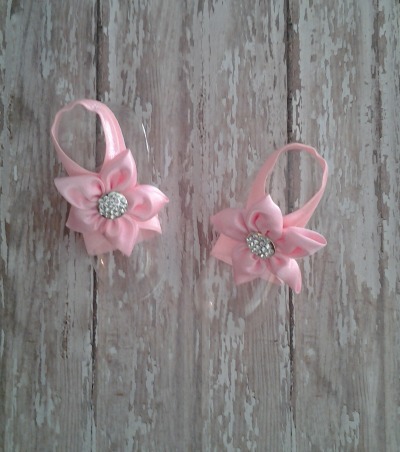 Satin Star Pointed Bling Flower