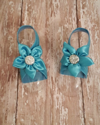 Satin Star Pointed Bling Flower