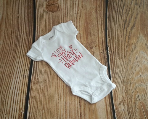 Little Miss Heart Breaker Onesie